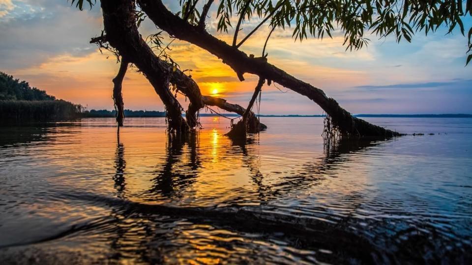 Gizycko-Przerwanki Domki Widok Na Mazury Exterior foto