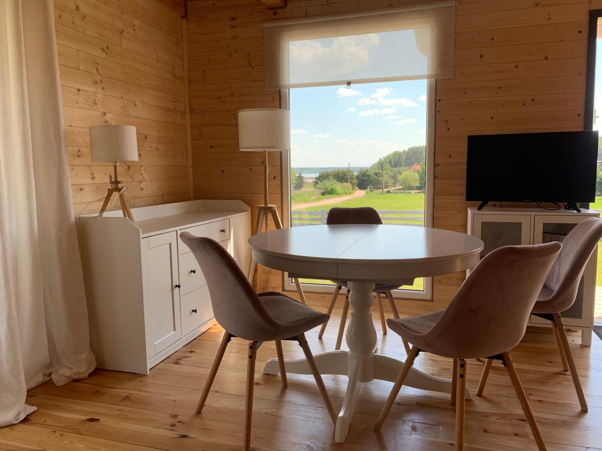 Gizycko-Przerwanki Domki Widok Na Mazury Exterior foto