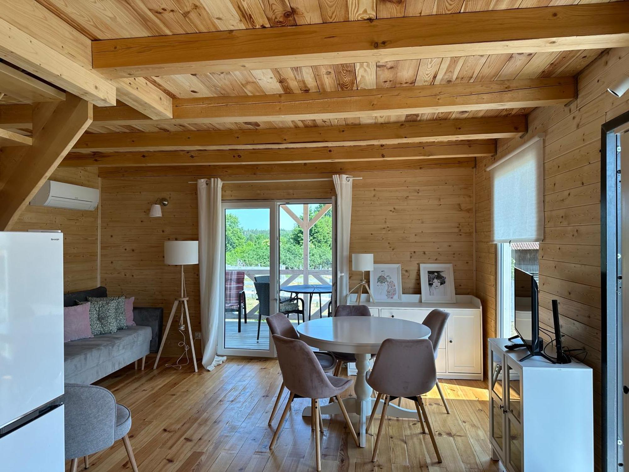Gizycko-Przerwanki Domki Widok Na Mazury Exterior foto