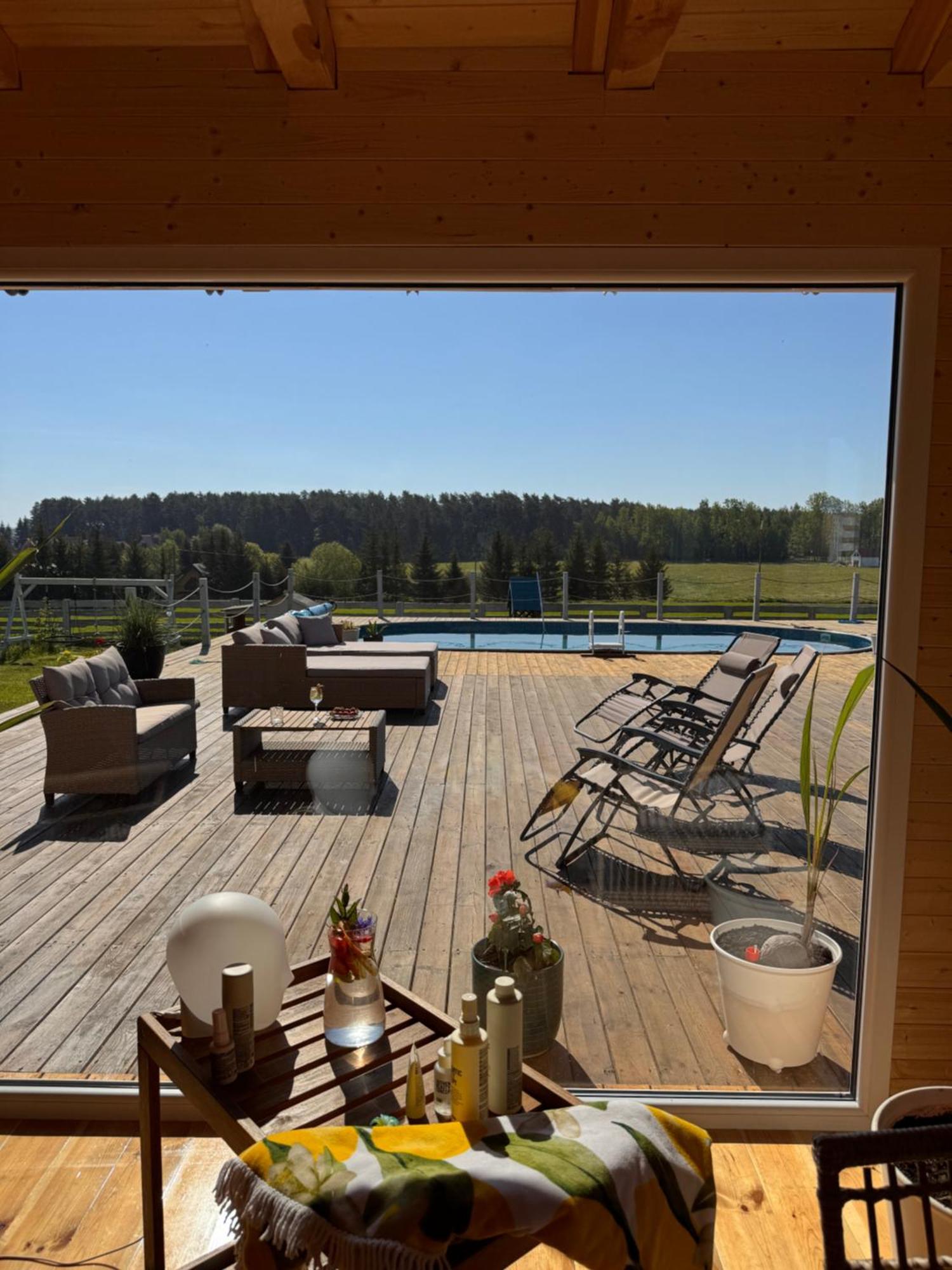 Gizycko-Przerwanki Domki Widok Na Mazury Exterior foto